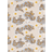 Moomin Arabia Friends 50x70 cm Kitchen Towel Beige (70x50cm)