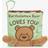 Jellycat Bartholomew Bear Loves You Book