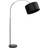 ValueLights Louis Matte Black Floor Lamp 180cm