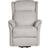 Beliani Modern Fabric Recliner Lift Function Light Grey Fåtölj 86cm