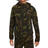 Nike Big Kid's Tech Fleece Camo Full Zip Hoodie - Black/Sequoia/Black (FN9118-010)