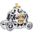 Pandora Disney 100th Anniversary Cinderella's Enchanted Carriage Lab Grown Charm - Gold/Silver/Diamond