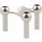 Stoff Nagel Silver Ljusstake 10.2cm
