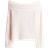 H&M Off The Shoulder Jumper - Light Pink
