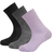 Devold Daily Merino Light Sock Women's 3-pack - Orchid Mix