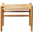 FDB Møbler J83 Oak Smoked Sittpall 41cm