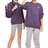 Nike Older Kid's Sportswear Club Fleece Oversized Sweatshirt - Dark Raisin/White (FD2923-573)