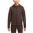 NIKE Big Kid's Sportswear Tech Fleece Full Zip Hoodie - Baroque Brown/Baroque Brown/Black/Black (HV5867-237)