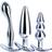 NMC Gear 3in1 Metal Butt Plug Set