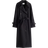 H&M Double Breasted Trench Coat - Black