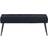 Moreland Lens Velour Black Opbevaringsbænk 100x44cm
