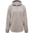 Nike One Women's Oversized Therma-FIT Pullover Fleece Hoodie - Light Orewood Brown/White