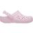 Crocs Kid's Classic Floral Cutout Clog - Pink Milk