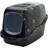 Savic Nestor Marble Cat Litter Box 56x39x38.5cm Black/White