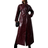 Shein AiiRZ Faux Crocodile Leather Longline Belted Trench Coat