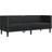 vidaXL Chesterfield Black Sofa 194cm 3 personers