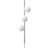 Edgeform Stringball Anthracite Grey Wall light