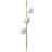 Edgeform Stringball Brass Wall light