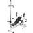 Gorilla Sports Weight Bench With Lat Pulldown Tower