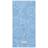 Marimekko Piirto Unikko Bath Towel Blue (100x50cm)