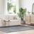 vidaXL Shaggy Rug High Pile 160 x 230 Silver, Grey cm