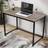 House of Home Computer Light Brown/Black Writing Desk 50x100cm