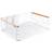Ebern Designs White Iron 14cm H x 43cm W x 30.5cm D Dish Drainer