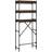 vidaXL 838982 Brown/Oak Hyllsystem 25x163cm