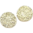 QIUMING 6 pcs 25/28 mm Runda Platta Metallknappar