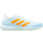 adidas Adizero Fastcourt Handball Shoes - Sky Tint/Cloud White/Signal Orange