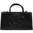 Guess Eco Mietta Small Society Satchel - Black