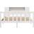 vidaXL Solid Wood Sengeramme 141x219.5cm