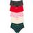 PINK No Show Cheeky Panties 5-pack - Holiday Pack