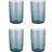Bitz Kusintha Blue Drikkeglas 28cl 4stk
