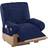 Collections Etc Diamond Quilted Stretch Recliner Navy Loose Armchair Cover