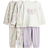 H&M Baby Cotton Pyjamas 3-Pack - Light Purple/Bunnies