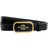 Coach Signature Buckle Cut To Size Morgan Belt 25mm - Gold/Black