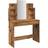 vidaXL Modern Style Vanity Old Wood Sminkbord 39x96cm