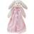 Bearington Baby Bunny Snuggler Plush Stuffed Animal Security Blanket