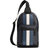 Coach West Pack In Signature Canvas With Varsity Stripe - Gunmetal/Charcoal/Denim/Chalk