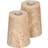 Uyuni Travertine Mini Taper Medium Desert Beige Fyrfadsstage 4.8cm 2stk