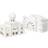 Kähler Urbania Tivoli Light Houses White Lykta 9cm 2st