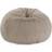Moreland Faux Fur Light Brown Sækkestol
