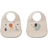 Liewood Tilda Silicone Bib 2-pack Circus/Sandy