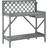 vidaXL Potting Table with Trellis Plantebord
