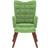 vidaXL 4016824 Light Green Fåtölj 95.5cm