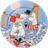 Moomin Arabia Familjemys Serveringsfat Ø30 cm Uppläggningsfat 30cm
