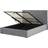 Beliani Velvet EU Double Size Ottoman Frame Bed