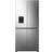 Hisense Pureflat Slim RQ5P470Smie Fridge Freezer Silver, Stainless Steel