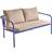 Brafab Bendt Teddy Beige-Indigo Blue Outdoor Sofa